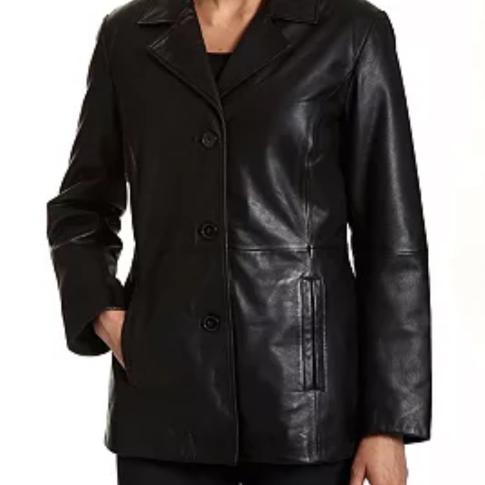 Adler Collection Lamb leather jacket